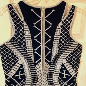 Guess Blue Fitted Dress (size L)